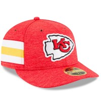 Men's Kansas City Chiefs New Era Red 2018 NFL Sideline Home Official Low Profile 59FIFTY Fitted Hat 3058492